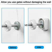 Load image into Gallery viewer, Baby Gate Wall Protector Cups, Prevent Damage from Wall Surface&Secure Pressure Gate,Suitable for Baby Safety Gate,Dog gate, Pressure Mounted Gate (4 Pack)