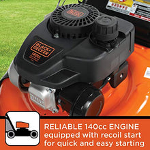 Load image into Gallery viewer, BLACK+DECKER 21" 140cc 3-in-1 Gas Powered Self Propelled Push Mower