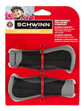 Load image into Gallery viewer, Schwinn Ergonomic Tri-Layer Gel Comfort Bicycle Grip, Black