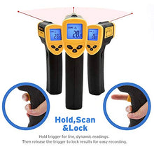Load image into Gallery viewer, Etekcity Infrared Thermometer 774 (Not for Human) Temperature Gun Non-Contact Digital Laser Thermometer-58℉ to 716℉ (-50 to 380℃), Standard Size, Black