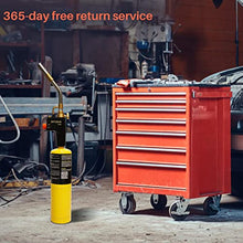 Load image into Gallery viewer, High Intensity Propane Torch Head, GJ-8000 Trigger Start Mapp Gas Torch Map Gas Torch Kit with Self Ignition, Pencil Flame Welding Torch Fuel by MAPP, MAP/PRO, Propane torch Kit(CSA Certified)