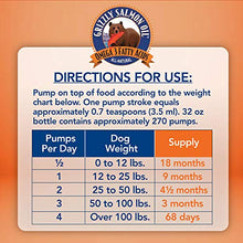 Load image into Gallery viewer, Grizzly All-Natural Wild Caught Alaskan Salmon Oil Dog Food Supplement | Balanced Blend of Omega-3 Fatty Acids | Medical Grade Pump for Exact, No-Spill Dose (32 oz)