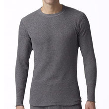 Load image into Gallery viewer, Stanfield's Men's Standard Long Sleeve Waffle Base Layer Top, Charcoal Mix, Medium