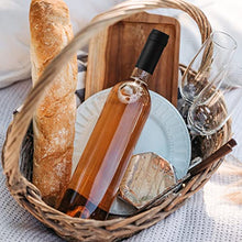 Load image into Gallery viewer, GUANENA 12 Pack 16oz Clear Glass Bottles with Cork Lids and PVC Shrink Capsules, 500 ml Empty Home Brewing Wine Bottles with Funnel for Sparkling Wine, Juice, Kombucha, Beverages