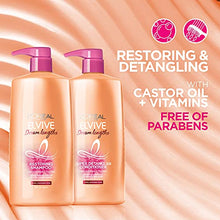 Load image into Gallery viewer, L'Oreal Paris Elvive Dream Lengths Shampoo and Conditioner Kit for Long, Damaged Hair (Set of 2)