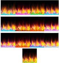 Load image into Gallery viewer, SIMPLIFIRE Allusion Platinum 60-Inch Electric Fireplace - SF-ALLP60-BK