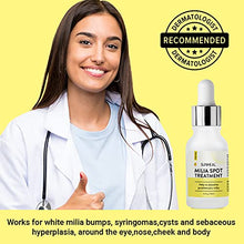 Load image into Gallery viewer, Milia Remover Milia Spot Treatment Helps Dissolve and Reduce Milia in 4 weeks with natural ingredients 0.5 oz by SUNHEAL
