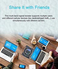 Load image into Gallery viewer, 5G Cell Phone Signal Booster for Home & Office- Improves 4G LTE 3G GSM Signal for Verizon, AT&T, T-Mobile, Sprint - Multiple Band Repeater Band 2/4/5/12/13/17 for All US Carriers and Cellular Devices