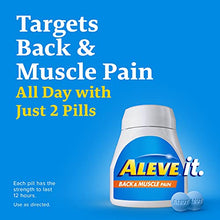 Load image into Gallery viewer, Aleve Back & Muscle Pain Relief Naproxen Sodium Tablets ‐ 250 Count, 250 Count