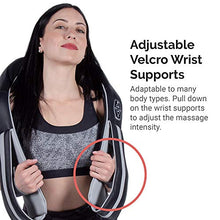 Load image into Gallery viewer, TruMedic InstaShiatsu+ Neck, Back, and Shoulder Massager with Heat - 3 Massage Speeds, Cordless & Rechargeable, Use at Home & Office for Full Body Shiatsu Relaxation (IS-3000PRO)