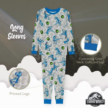 Load image into Gallery viewer, Universal Boys' Big “Jurassic World” Pajama Set, Dino Attack, 4