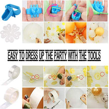Load image into Gallery viewer, PCFING Electric Air Balloon Pump and Balloon Tying Tool in One,110V 600W Portable Dual Nozzles Electric Balloon Inflator for Party with Extra Accessories