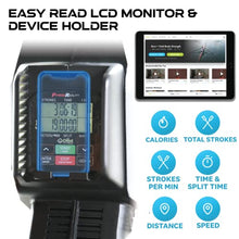 Load image into Gallery viewer, Air & Magnetic Rowing Machine with On Demand Coaching|14 Levels Dual Resistance| by Fitness Reality