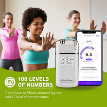 Load image into Gallery viewer, V2 KETOSCAN Mini Breath Ketone Meter, Diet & Fitness Tracker | Monitor Your Fat Metabolism or Level of Ketosis on Low carb, Ketogenic or Any Nutrition & Fitness Program