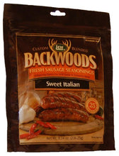 Load image into Gallery viewer, Backwoods Sweet Italian Fresh Sausage Seasoning 8.34 oz.