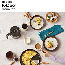 Load image into Gallery viewer, Keurig K-Duo Coffee Maker, Single Serve and 12-Cup Carafe Drip Coffee Brewer, Compatible with K-Cup Pods and Ground Coffee, Black