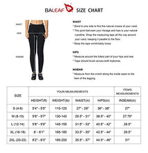 Load image into Gallery viewer, BALEAF Women's Padded Bike Pants Leggings Cycling Tights Padding Leg Zipper Biking Bicycle Biker Riding Winter Gear Black Size S