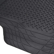 Load image into Gallery viewer, BDK-MT-785 Heavy Duty Cargo Liner Floor Mat-All Weather Trunk Protection, Trimmable to Fit & Durable HD Rubber Protection for Car SUV Sedan Auto - Black