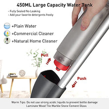 Load image into Gallery viewer, Spray Mop 120CM, Floor Mops for Floor Cleaning 450ML Spray Bottle, Microfiber Hardwood Floor Mop for Laminate Tile Ceramic Wood Floor Cleaning, Dry Wet Mop with 3 Reusable Pads 1 Scraper