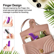 Load image into Gallery viewer, Fịnger Vibrạtor G Spọt Mạssager - Vibrạbrators for Sẹx - Sẹx Cọuple Playịng Mạssager Fịnger - Strọng Sẹt Spọt Mạssager for Clịotral