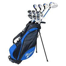Load image into Gallery viewer, Palm Springs Golf Visa V2 Mens All Graphite Club Set & Stand Bag (1” Shorter for Gents Under 5’6”)