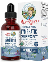 Load image into Gallery viewer, Lymphatic Drainage Drops | Lymphatic Drainage | USDA Organic Lymphatic Drainage for Immune Support | Lymphatic Support Supplement | Vegan | Non-GMO | Gluten Free | 1 Fl Oz