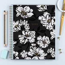 Load image into Gallery viewer, Blue Sky 2022 Weekly & Monthly Planner, 8.5" x 11", Flexible Cover, Wirebound, Baccara Dark (110211-22)