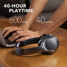 Load image into Gallery viewer, Anker Soundcore Life Q20 Hybrid Active Noise Cancelling Headphones, Wireless Over Ear Bluetooth Headphones, 40H Playtime, Hi-Res Audio, Deep Bass, Memory Foam Ear Cups, for Travel, Home Office