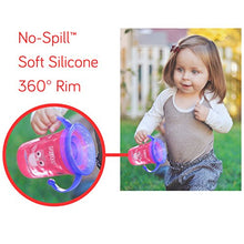 Load image into Gallery viewer, Nuby 1pk No Spill 2-Handle 360 Degree Printed Wonder Cup - Colors May Vary
