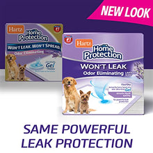 Load image into Gallery viewer, Hartz Home Protection Odor Eliminating Scented Dog Pads, Super Absorbent & Won’t Leak, Lavender Scent, 3XL Size Pads, 60 Count