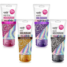 Load image into Gallery viewer, Epielle Hologram Peel Off Face Masks, Glitter Peel Off Mask, Toning & Calming, 8 variety packs (Single-Use Testers)…