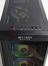 Load image into Gallery viewer, SkyTech Chronos Mini Gaming Computer PC Desktop - Intel Core-i3 10100F 3.6GHz, GTX 1650 4G, 500GB SSD, 8G 3000, RGB Fans, AC WiFi, Windows 10 Home 64-bit