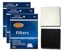 Load image into Gallery viewer, Envirocare Foam Filters to fit Kenmore Sears Progressive CF1, Progressive & Whispertone, Panasonic Vacuum Cleaners, 86883, 86880, 20-86883, 2086883, 8175084 (pack of 6)