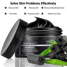 Load image into Gallery viewer, Blackhead Remover Mask, Bamboo Charcoal Peel Off Mask, Black Mask for Both Men and Women, Purifying Facial Mask for All Skin Types Face & Nose