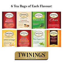 Load image into Gallery viewer, Twinings Tea Classics Collection, Variety Gift Box Sampler, 48 Tea Bags (Pack of 1)
