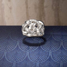 Load image into Gallery viewer, Ross-Simons Italian Sterling Silver Wide Braided Ring