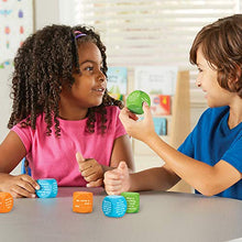 Load image into Gallery viewer, Learning Resources Let's Talk! Cubes, Conversation Cubes, SEL & Autism Therapy, Foam Cubes, 6 Cubes with 36 Prompts, Ages 5+
