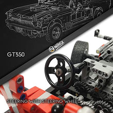 Load image into Gallery viewer, Nifeliz Muscle Car 1965s GT350 Race Car Building Set (1,817 Pieces)