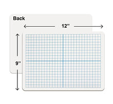 Load image into Gallery viewer, Dry Erase XY Axis Lap Board 9”X12” | Interactive Learning Coordinate Grid Whiteboard (Double Sided)