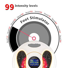 Load image into Gallery viewer, EMS Foot Massager Machine Foot Circulation Devices for Neuropathy-Improves Circulation, Reduces Swelling, Alleviates Feet and Legs Pain