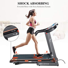 Load image into Gallery viewer, MARNUR Treadmill Electric Folding Treadmills for Home with Incline Portable Motorized Running Machine Heavy Duty Exercise Machine with 15 Preset Programs with Pad/Phone & Cup Holder
