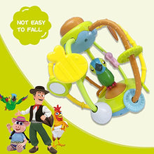Load image into Gallery viewer, La Granja De Zenon Baby Toys Rattles Activity Ball, Take Along Tunes, Grab and Spin Rattle, Crawling Educational Gifts for Baby Infant Boys, Girls