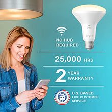 Load image into Gallery viewer, Sengled Smart Light Bulbs, Smart Flood Light, Smart Bulb That Works with Alexa & Google Assistant, 7.5W 65W Equivalent,2700K Soft White BR30 Smart Light, No Hub Required, 2.4Ghz WiFi Only, 2 Pack