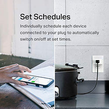 Load image into Gallery viewer, Kasa Smart Plug by TP-Link, Smart Home WiFi Outlet works with Alexa, Echo,Google Home & IFTTT,No Hub Required, Remote Control, 15 Amp, UL certified, 1-Pack (HS105)