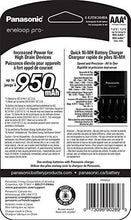 Load image into Gallery viewer, Panasonic K-KJ55K3A4BA Advanced 4 Hour Quick Battery Charger with 4AAA eneloop pro High Capacity Rechargeable Batteries