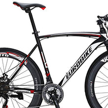Load image into Gallery viewer, Eurobike OBK XC550 Road Bike 700C Wheels 21 Speed Disc Brake Mens or Womens Bicycle Cycling (Aluminium Rims 2, 54cm)