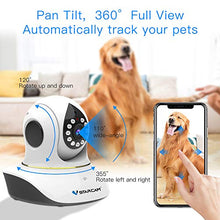 Load image into Gallery viewer, Pet Camera, VSTARCAM Dog Camera with Laser Wireless Cat Camera 1080P Baby Monitor Camera with 2 Way Audio, Night Vision Sound Motion Alerts, APP Remote Control Home Security Camera for Pet & Baby