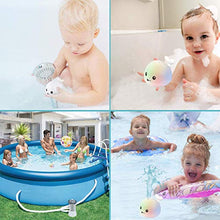 Load image into Gallery viewer, Baby Bath Toys, Light Up Baby Pool Toy with LED Light Whale Spray Water Toy for Toddlers Kids, Induction Sprinkler Bathtub Toys Bathroom Shower Swimming Pool Outdoor Water Toy(Gray)