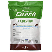 Load image into Gallery viewer, HARRIS Diatomaceous Earth Food Grade, 4lb w/Free Powder Duster