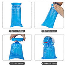 Load image into Gallery viewer, CLOUDBERG 24 Pack Blue Emesis Bags Disposable for Kids, 1000 ml Vomit Bag for Morning Sickness Bags, Portable Nausea Bags for Pregnant Women,Barf Bags with Leak Resistant Design car and Travel